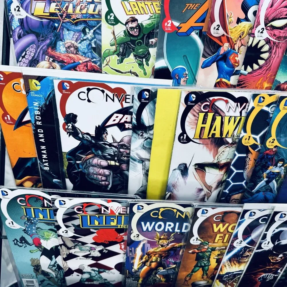 Convergence 0-8 & 10 Tie-Ins Mini Series +‎ 21 #2 Issues Lot DC 2015